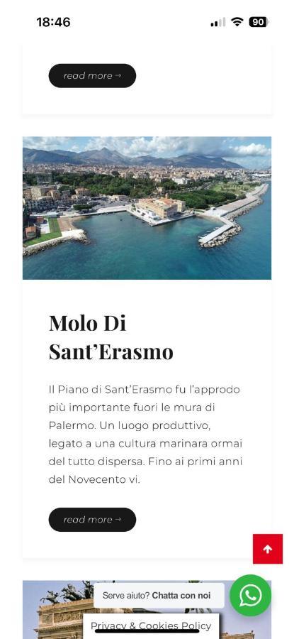 Casa Vacanze La Rocca 2 Apartman Palermo Kültér fotó